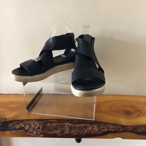 Black Strappy Sandals